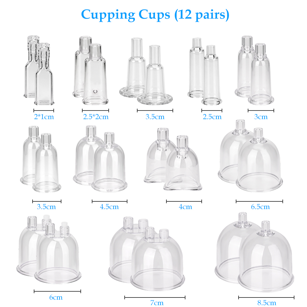 XXL 180ML Extra-Large Breast Enhance Butt Lifting Cups For Vacuum
